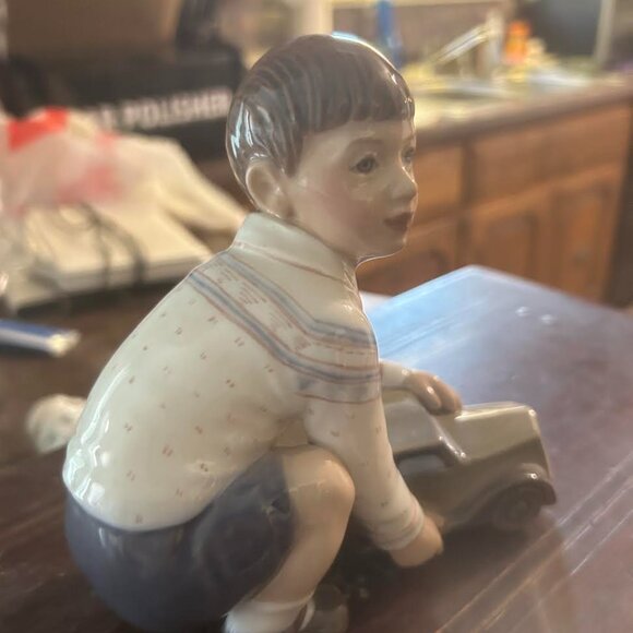 Boy With Truck by Dahl Jensen - Picture 3 of 7